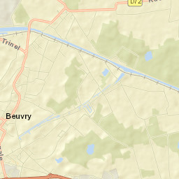 Beuvry Street Map