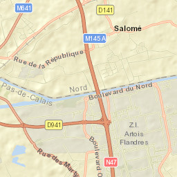 Salomé Street Map