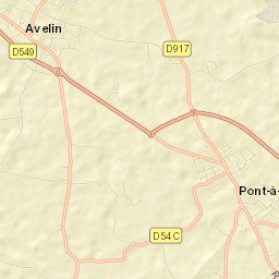 Pont-à-Marcq Street Map