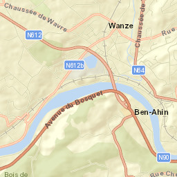 Wanze Street Map