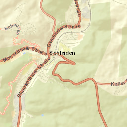 Schleiden Street Map