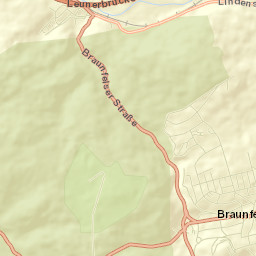 Braunfels Street Map