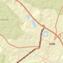 Lich Street Map