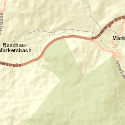 Markersbach Street Map