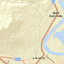 Lovosice Street Map