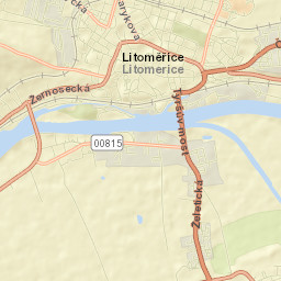 Litoměřice Street Map