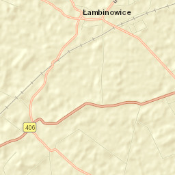 Łambinowice Street Map