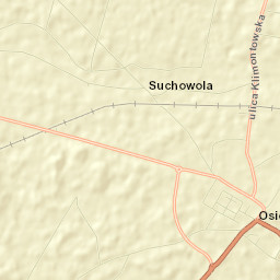 Osiek Street Map