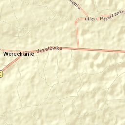 Rachanie Street Map