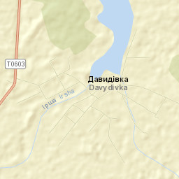 Davidivka Street Map