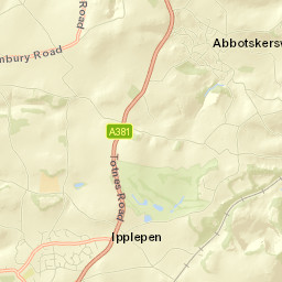 Ipplepen Street Map