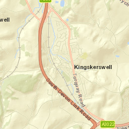 Kingskerswell Street Map