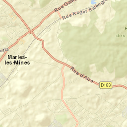 Marles-les-Mines Street Map