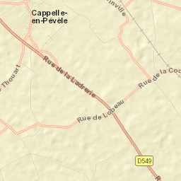 Cappelle-en-Pévèle Street Map