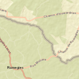 Rumegies Street Map