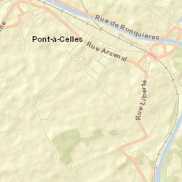 Pont-à-Celles Street Map