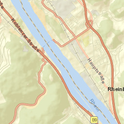 Rheinbrohl Street Map