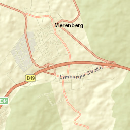 Merenberg Street Map