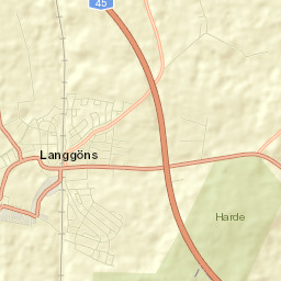 Langgöns Street Map