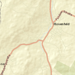 Hosenfeld Street Map