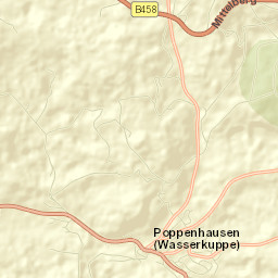 Poppenhausen Street Map