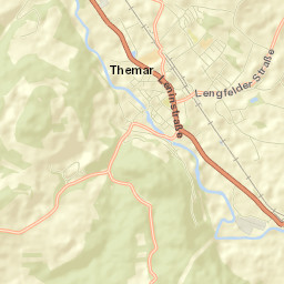 Themar Street Map