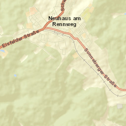 Neuhaus am Rennweg Street Map