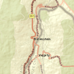 Bärenstein Street Map