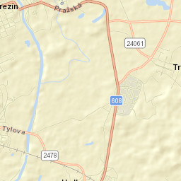 Okres Litoměřice Street Map