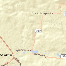 Kněžmost Street Map