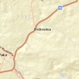Nová Paka Street Map