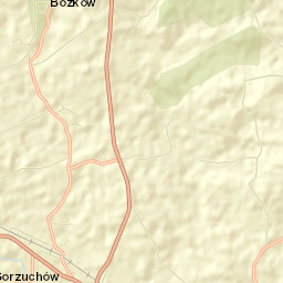 Bozkow Street Map