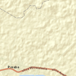 Poręba Street Map