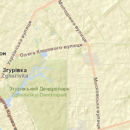 Zgurovka Street Map