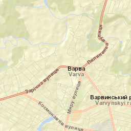 Varva Street Map