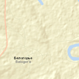 Belogor’ye Street Map