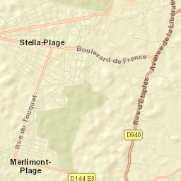 Cucq Street Map