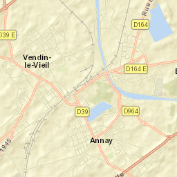 Vendin-le-Vieil Street Map