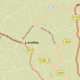 Lecelles Street Map