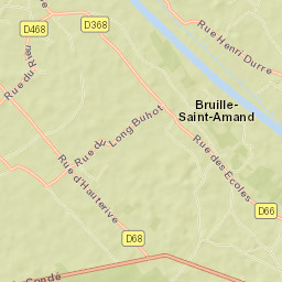 Bruille-Saint-Amand Street Map