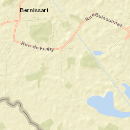 Bernissart Street Map