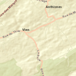Anthisnes Street Map