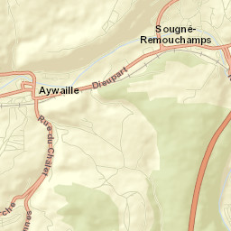 Aywaille Street Map