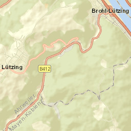 Brohl-Lützing Street Map