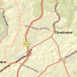 Melsbach Street Map