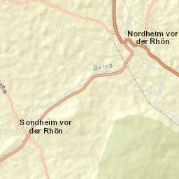 Sondheim vor der Rhön Street Map