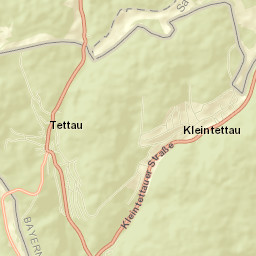 Tettau Street Map