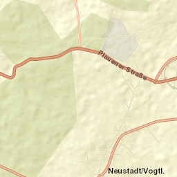 Neustadt Vogtland Street Map