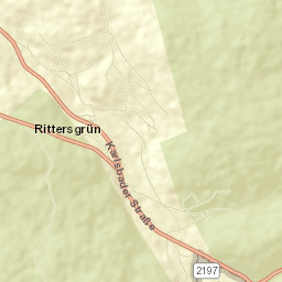 Rittersgrün Street Map