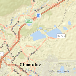 Chomutov Street Map